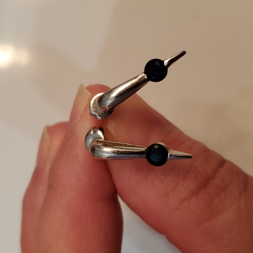 Sterling silver studs